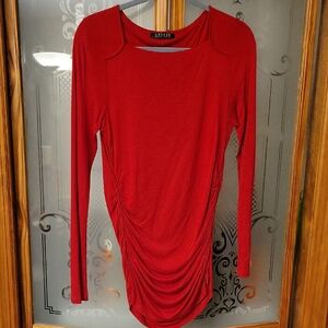 Ralph Lauren Scarlet Top Worn Once